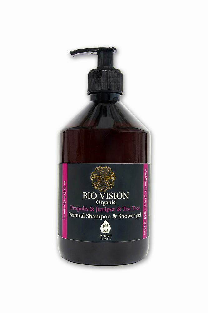 Ayhan Ercan Bio Vision Organic Propolis Ardıç Çay Ağacı Şampuan 500 ml