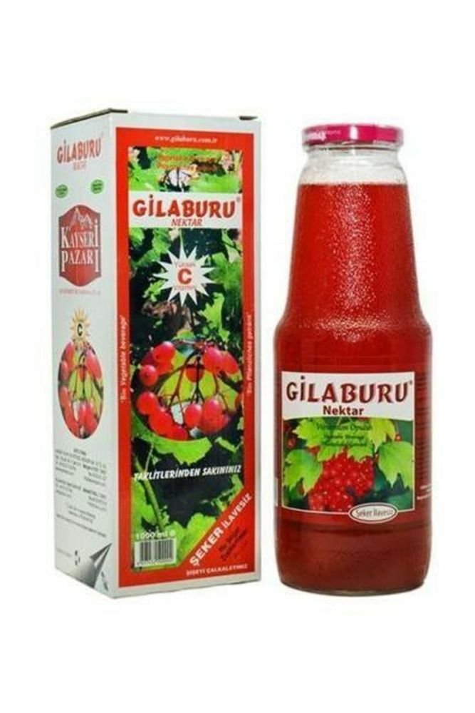 Kayseri Pazarı Gilaburu Suyu Şeker İlavesiz 1 lt