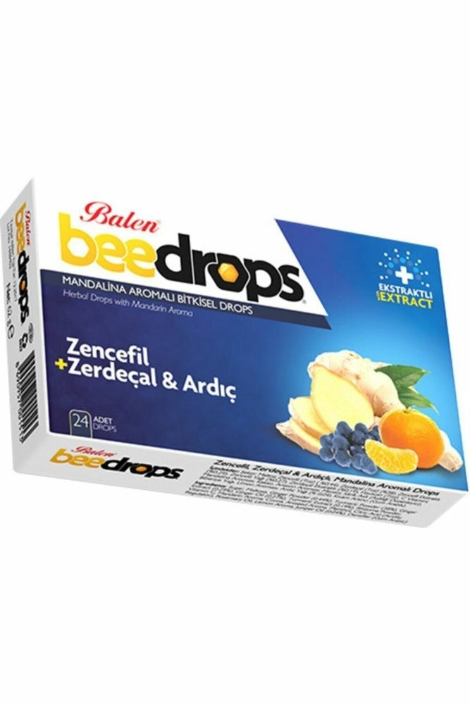 Balen Zencefil Zerdeçal Ardıçlı Mandalina Aromalı Pastil