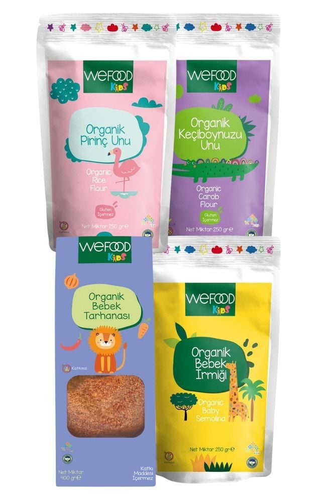 Wefood Organik Bebek Ek Gıda Seti