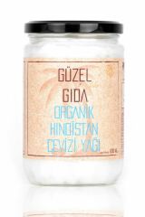 Güzel Ada Gıda Organik Hindistan Cevizi Yağı Soğuk Sıkım 630 ml