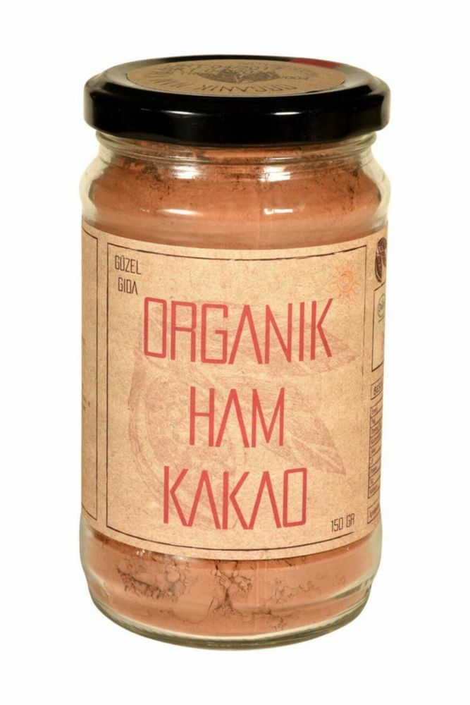 Güzel Ada Gıda Organik Ham Kakao Tozu 150g Glutensiz