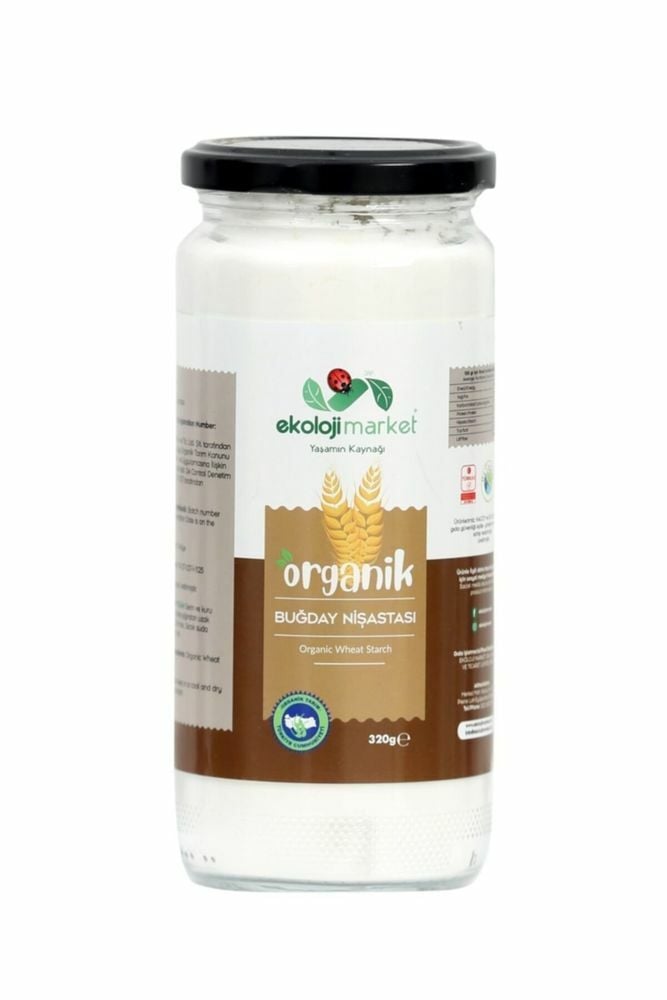 Ekoloji Market Organik Buğday Nişastası 320g Glutensiz