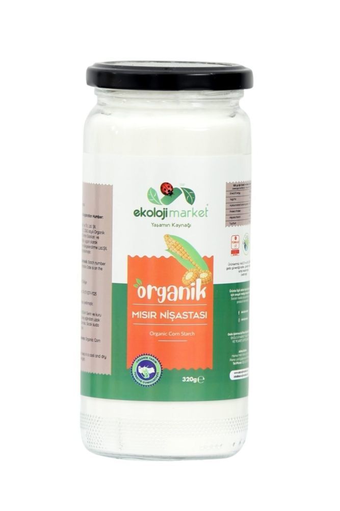 Ekoloji Market Organik Mısır Nişastası 320g Glutensiz