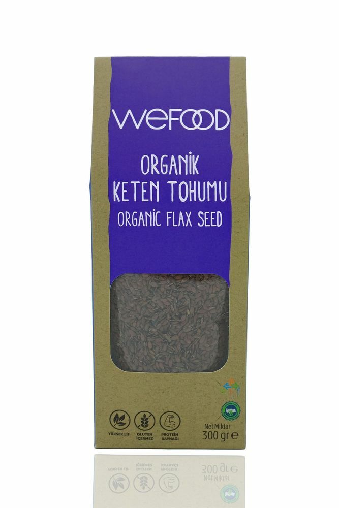 Wefood Organik Keten Tohumu 300g