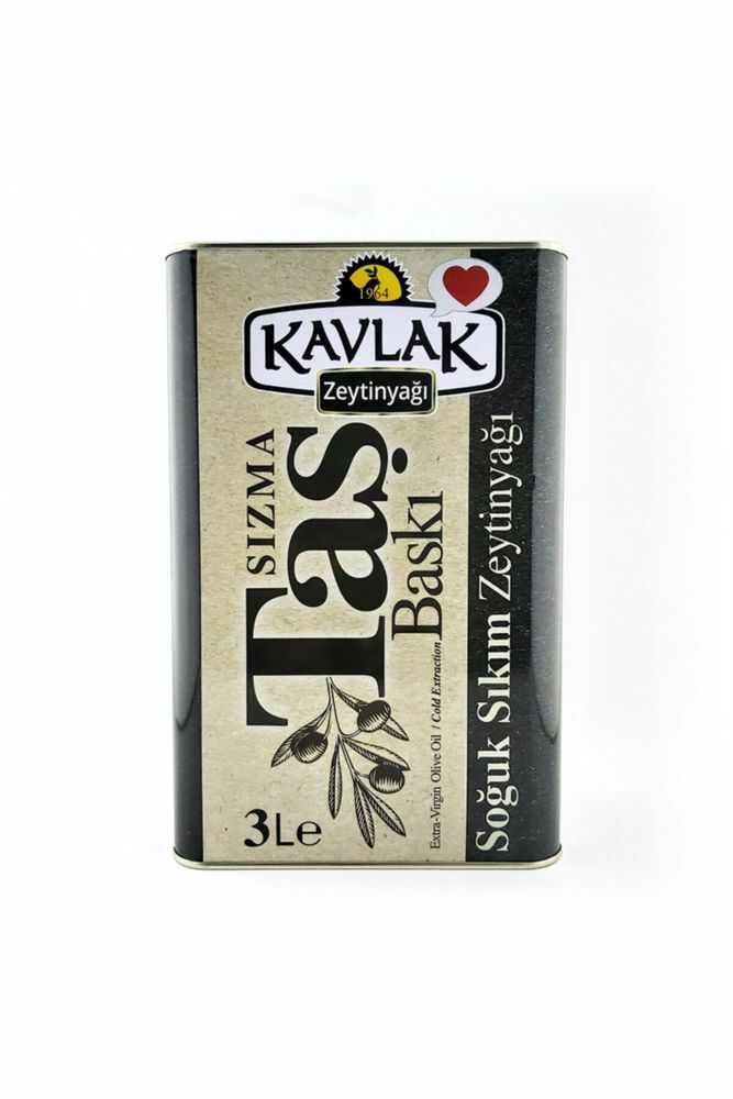 KAVLAK Taş Baskı Zeytinyağı 3 lt