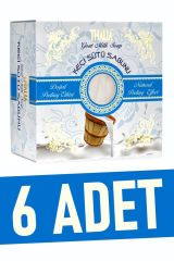 Peeling Etkili Keçi Sütü Doğal Katı Sabun 150 gr (6 Adet)