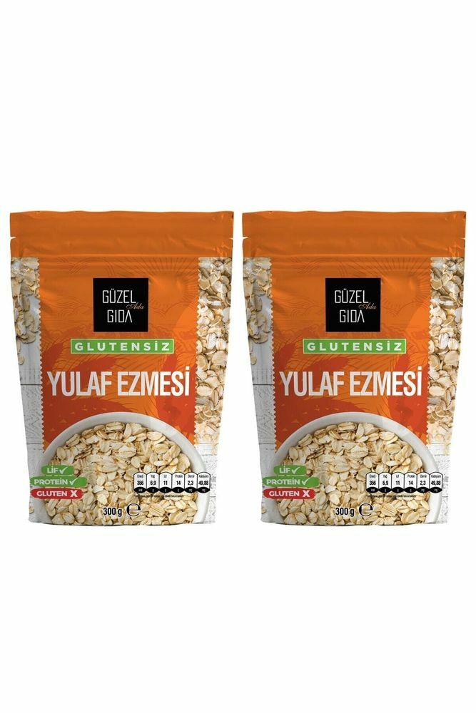Güzel Ada Gıda Glutensiz Yulaf Ezmesi 300g (2 Adet)