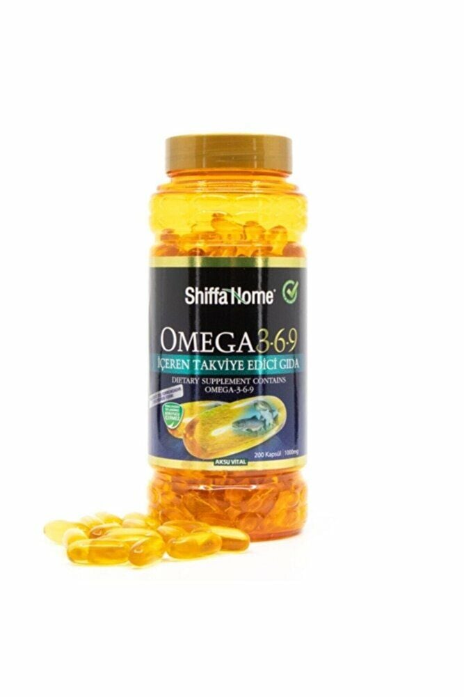 Shiffa Home Aksu Vital Omega 3-6-9 200 Softgel X 1000 mg