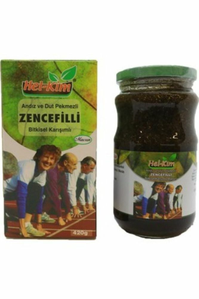 Hel-Kim Andız Ve Dut Pekmezli Zencefilli Bitkisel Karışımlı Macun 420g