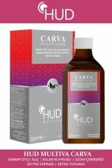 Hud Multiva Carva Alıç, Üzüm Çekirdeği, Damar Otu, Keten Tohumu Takviye Edici Gıda 250 ml