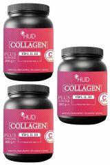 Hud Collagen Plus Powder 300g Toz Kolajen (3 Adet)