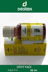 Destek Hint Yağı Soğuk Pres 50 ml