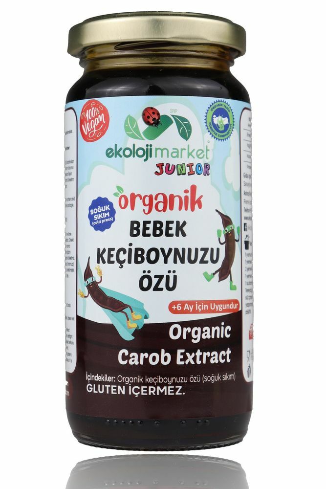 Organik Bebek Keçiboynuzu Özü Glutensiz Soğuk Pres 290 gr (gluten Free)