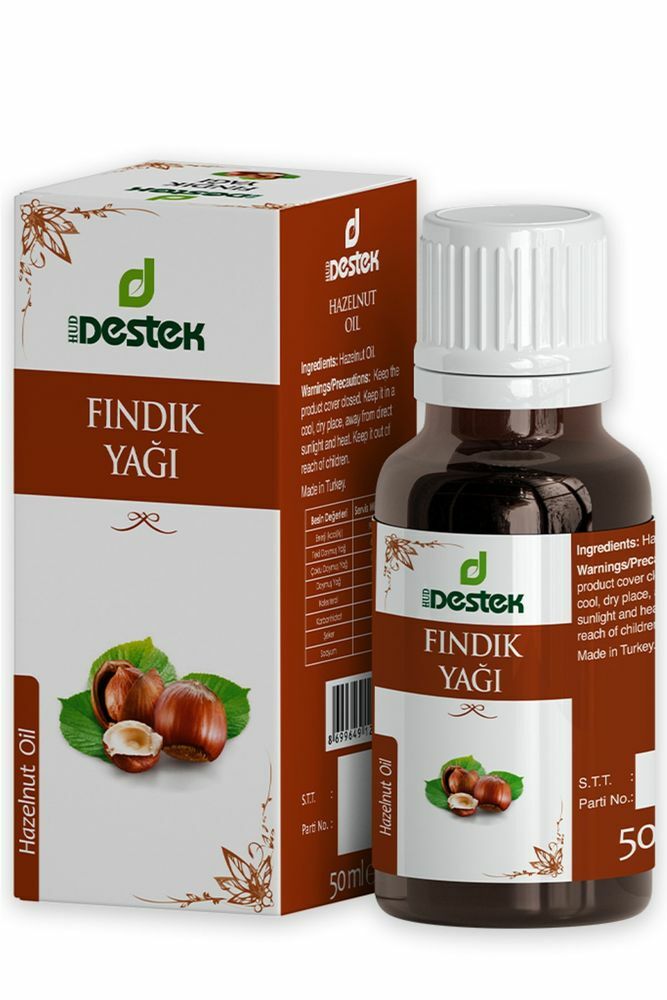 Destek Fındık Yağı (Soğuk Pres) 50 ml