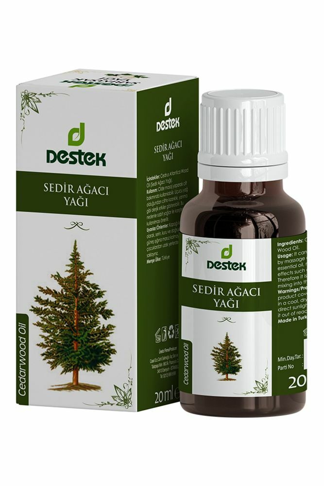 Destek Sedir Ağacı Yağı (Distile) 20 ml