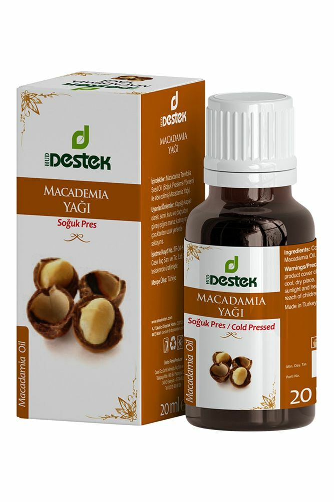 Destek Macadamia Yağı 20 ml