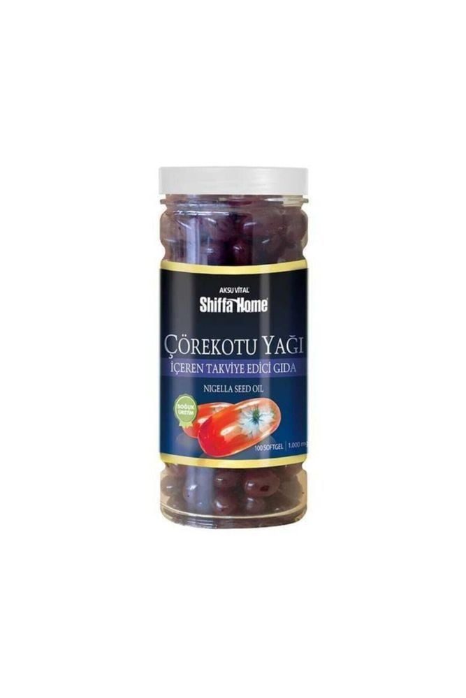 Aksu Vital Çörekotu Yağı Softjel 1000 Mg 100 Kapsül