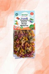 Organik Çiğ Tahin 230 gr + Organik Sebzeli Burgu Makarna 250 gr