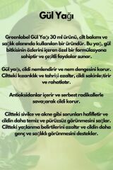 Greenlabel Gül Yağı 30 ml