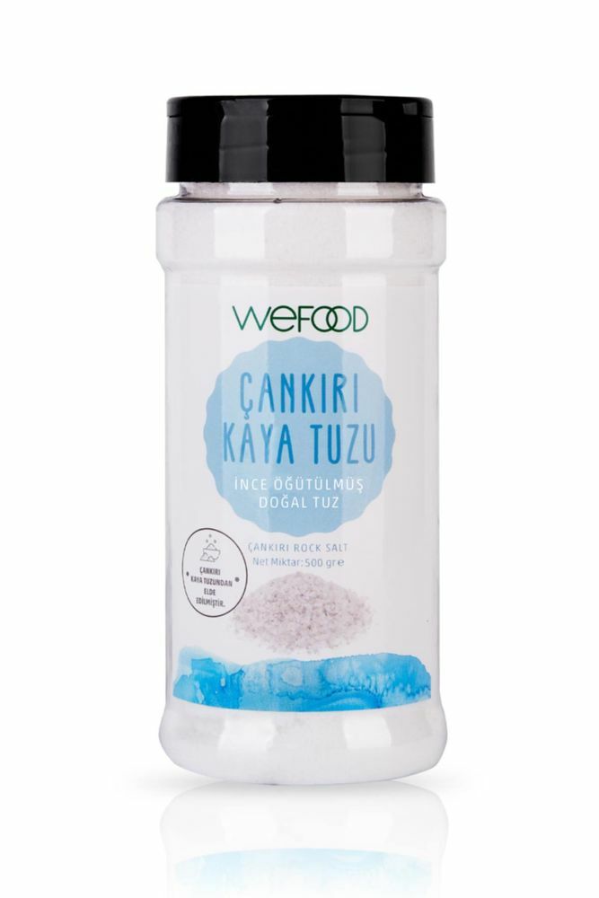 Wefood Çankırı Kaya Tuzu – İyotlu & İnce 500g
