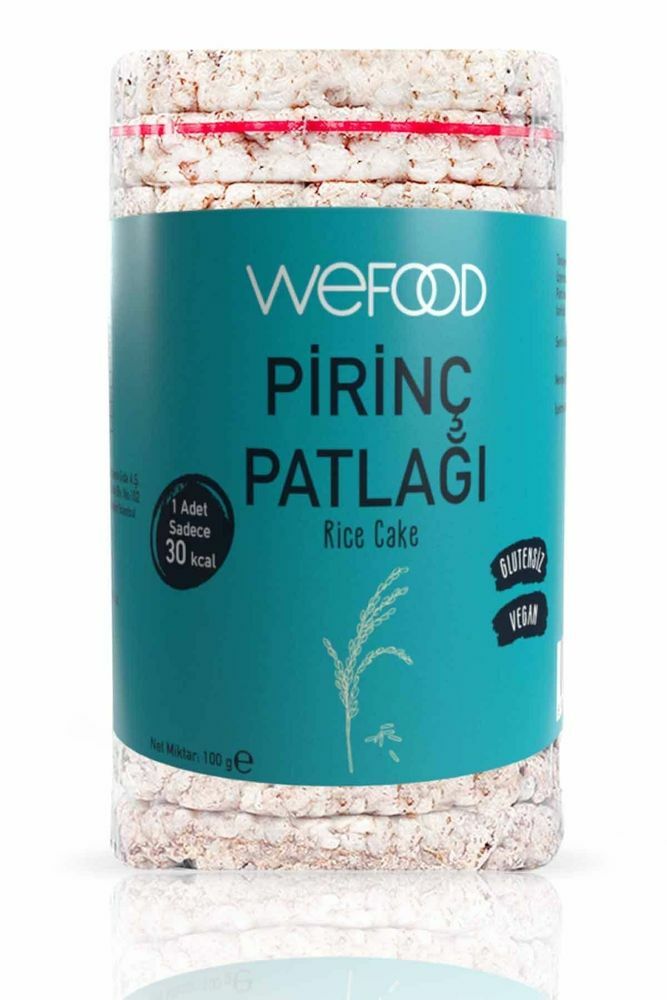 Wefood Glutensiz Pirinç Patlağı 100g