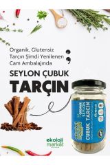 Organik Glütensiz Çubuk Tarçın 25 gr