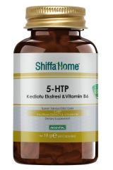 5 HTP 60 KAPSÜL / 5-HTP Bitkisel Kapsül, Kediotu Ekstresi ve B6 Vitamin / 180mg