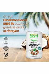 Güzel Ada Gıda Organik Hindistan Cevizi Sütü 400 ml