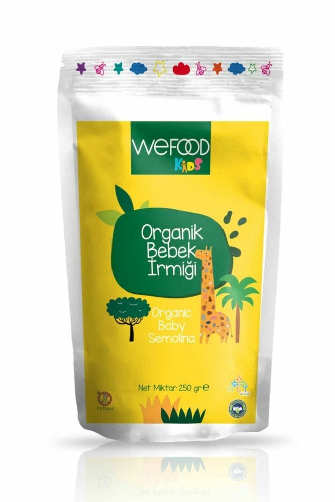 Wefood Kids Organik Bebek Irmiği 250g