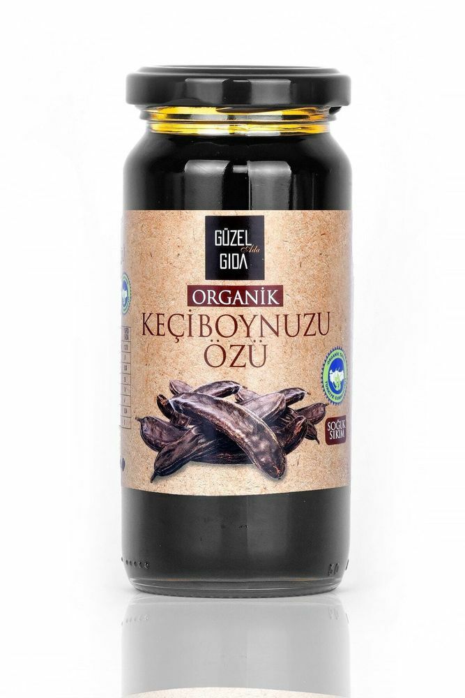 Güzel Ada Gıda Organik Glutensiz Keçiboynuzu Özü Soğuk Sıkım Seker İlavesiz