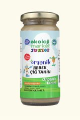 Organik Bebek Çiğ Tahin 230 gr Organik Bebek irmik 250 gr