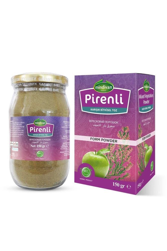 Mindivan Pirenli Form Toz 150g (Elma Tozu)