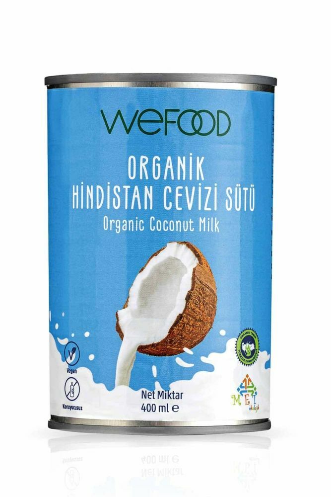 Wefood Organik Hindistan Cevizi Sütü 400 ml