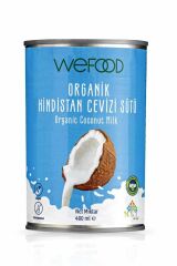 Wefood Organik Hindistan Cevizi Sütü 400 ml