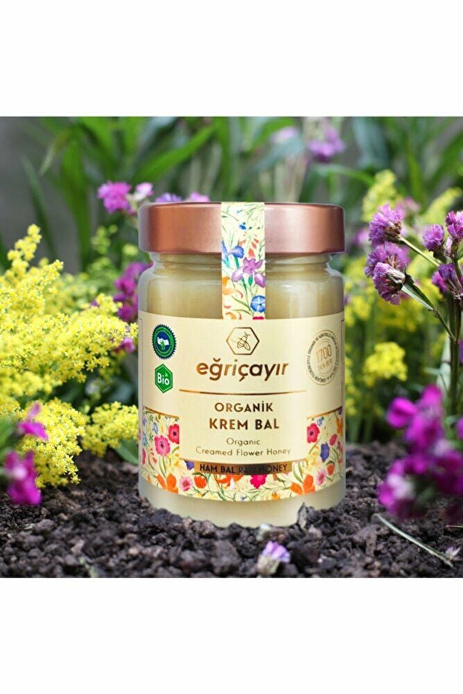 Eğriçayır Organik Krem Bal 450g