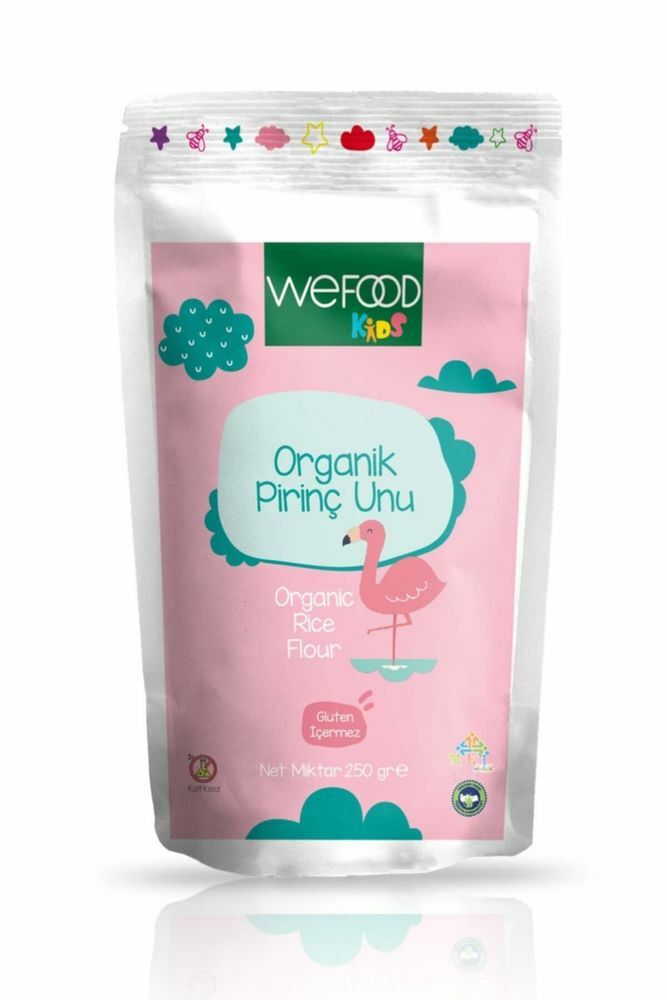 Wefood Kids Organik Pirinç Unu 250g