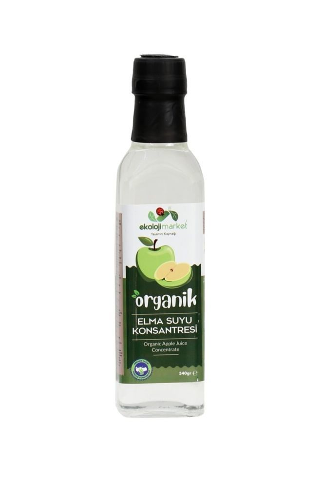 Organik Elma Suyu Konsantresi (Tatlandırıcı) 340g