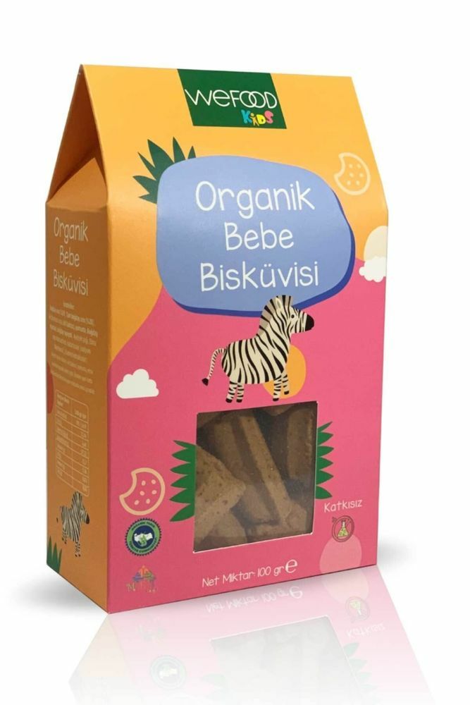 Wefood Kids Organik Bebe Bisküvisi 100g