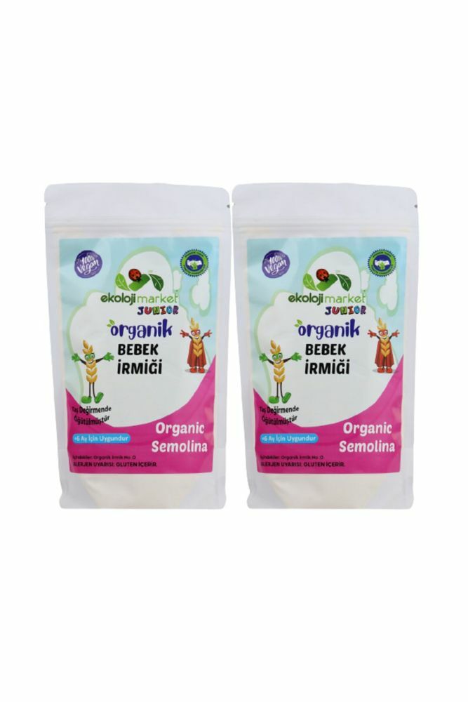Organik Bebek Irmiği 250 Gr X 2 Adet