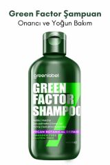 Green Factor 7 Bitkili Vegan Parabensiz Glutensiz Yoğun Bakım Ve Biberiye Suyu Içeren Şampuan