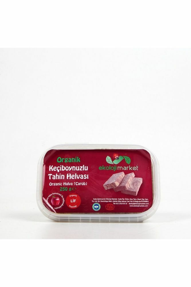 Ekoloji Market Organik Tahin Helvası (Keçiboynuzlu) 250g