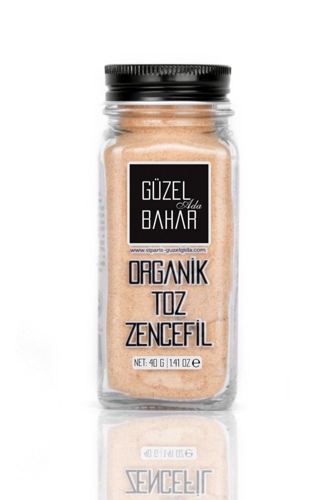 Güzel Ada Gıda Organik Toz Zencefil 40g