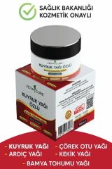 Kuyruk Yağı Özlü Bamya Tohumu Yağlı Krem (100ML) %100 Doğal Özel Formül