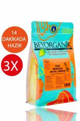 BEYORGANİK Organik Brokolili Havuç Çorbası 50gr 3'lü Paket (10 Dakikada Hazır)