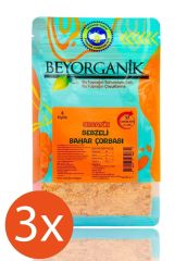 BEYORGANİK Organik Sebzeli Bahar Çorbası 80gr (10 Dakikada Hazır) 3adet