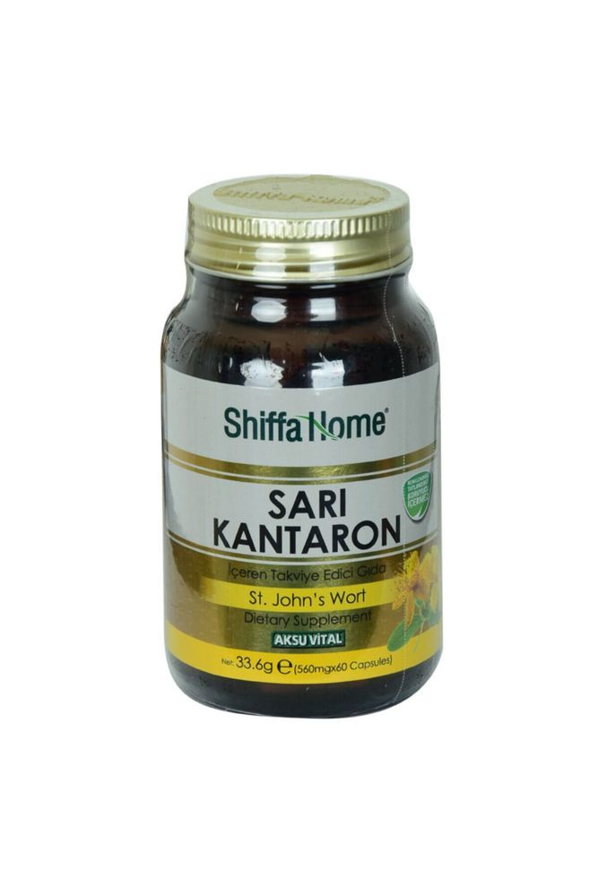 Aksu Vital Shiffa Home Sarı Kantaron Diyet Takviyesi 560 mg (60 Kapsül)