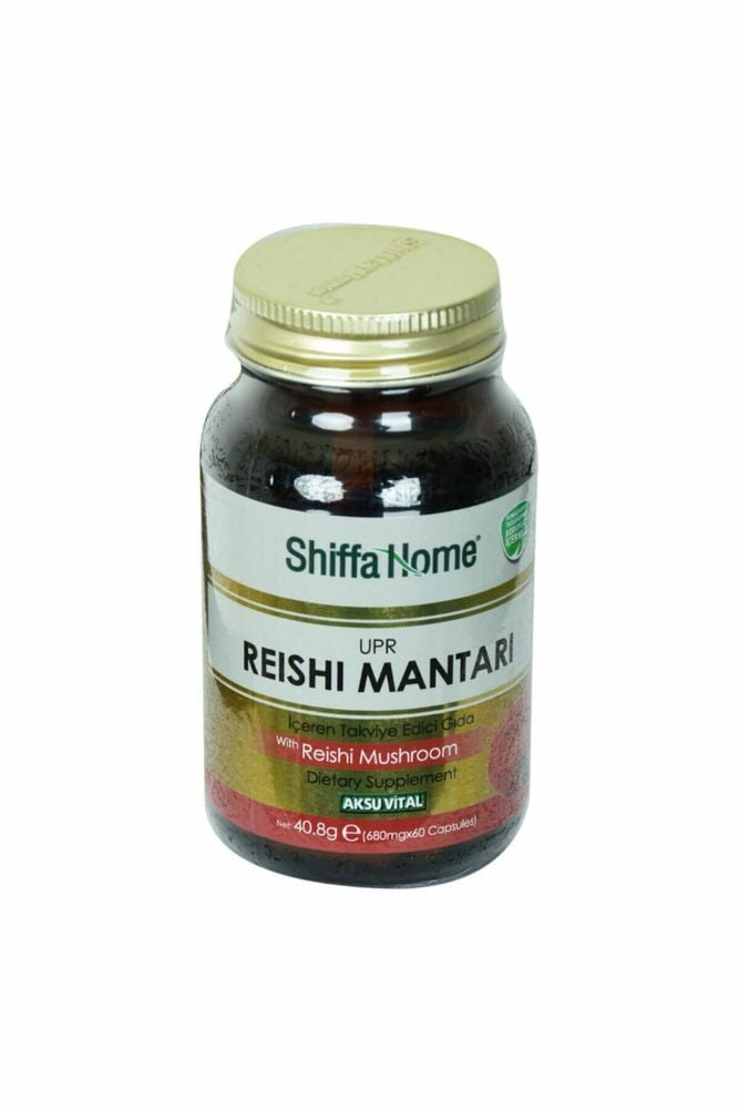 Aksu Vital Shiffa Home Upr Reishi Mantarı Diyet Takviyesi 680 mg (60 Kapsül)