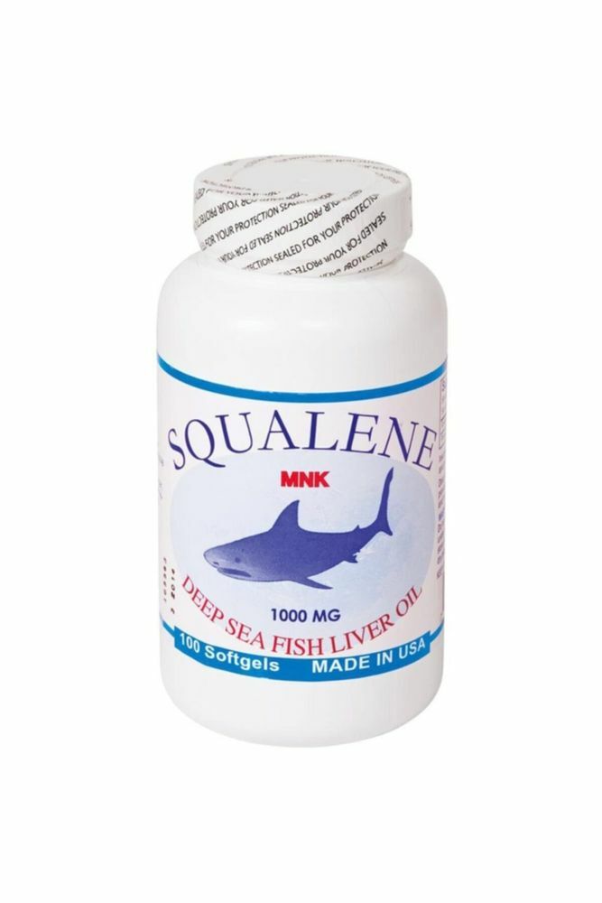 MNK Squalene 100 Soft Gels 1000 mg Köpekbalığı Karaciğeri Yağı 1000 mg
