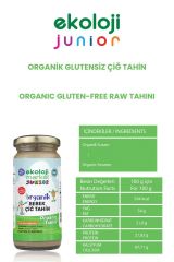 Organik Bebek Çiğ Tahin 230 Gr 3 lü Paket Organic Baby Raw Tahini 230 Gr 3 Pack